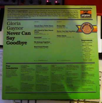 LP Gloria Gaynor: Never Can Say Goodbye