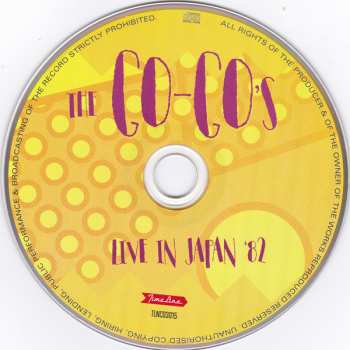 CD Go-Go's: Live In Japan '82