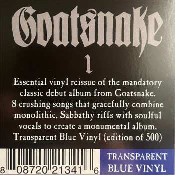 LP Goatsnake: 1 CLR | LTD