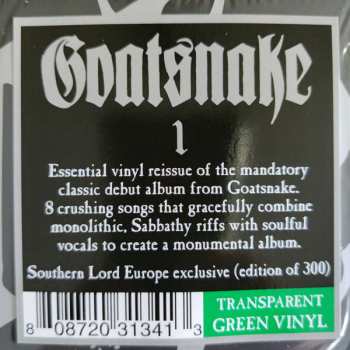 LP Goatsnake: 1 LTD | CLR