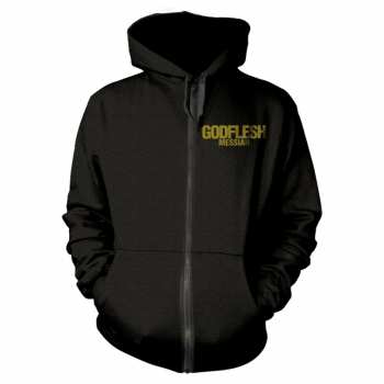 Merch Godflesh: Mikina Se Zipem Messiah S