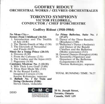 CD Toronto Symphony Orchestra: Orchestral Works = Œuvres Orchestrales