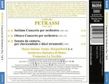 CD Francesco La Vecchia: Concertos For Orchestra Nos. 7 & 8