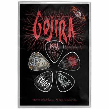 Merch Gojira: Súprava trsátok Fortitude
