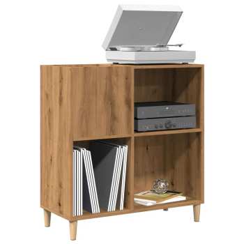Audiotechnika Goka Skříňka na LP desky a audiotechniku - dřevěné nohy Dub artisan (857172)