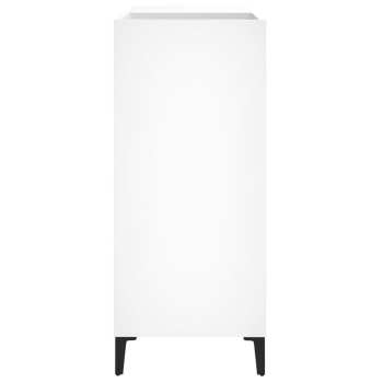 Audiotechnika Goka Skříňka na LP desky a audiotechniku - kovové nohy Bílá (831997)