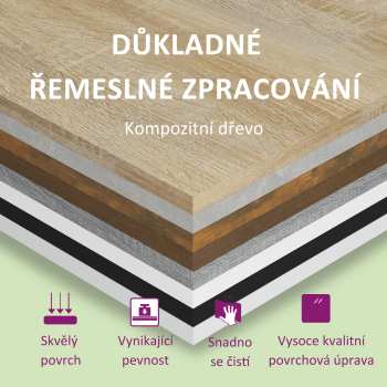 Audiotechnika Goka Úložný dvojbox na LP desky Betonově šedý (802016)