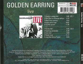 2CD Golden Earring: Live