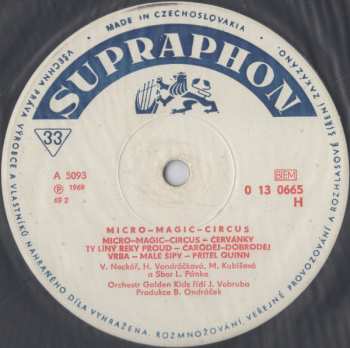 LP Golden Kids: Micro-Magic-Circus