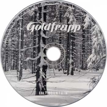 CD Goldfrapp: Felt Mountain
