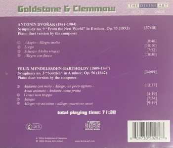 CD Antonín Dvořák: Symphony No. 9 In E Minor "From The New World" / Symphony No. 3 In A Minor "Scottish"