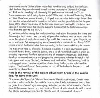 CD Golem: Orion Awakes