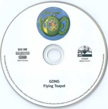 2CD Gong: Flying Teapot (Radio Gnome Invisible Part 1) DLX