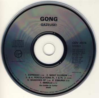 CD Gong: Gazeuse!