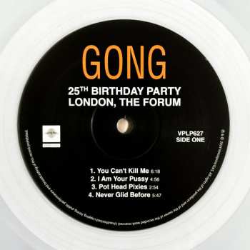 LP Gong: 25th Birthday Party, London, The Forum CLR