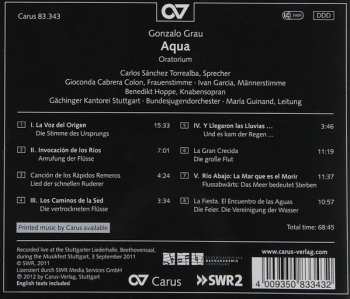 CD Gächinger Kantorei Stuttgart: Aqua