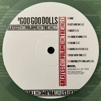LP Goo Goo Dolls: Greatest Hits Volume One: The Singles CLR | LTD