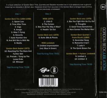 3CD/Box Set Gordon Beck: Jubilation!
