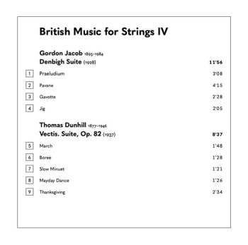 CD Südwestdeutsches Kammerorchester: British Music For Strings IV