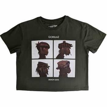 Merch Gorillaz: Dámske Crop Top Demon Days