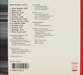 CD Gotan Project: Lunático