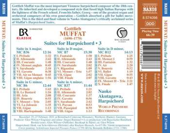 CD Naoko Akutagawa: Suites for Harpsichord • 3