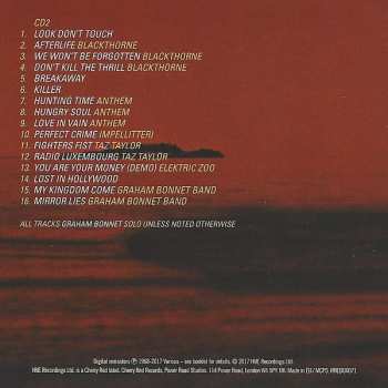 2CD/DVD/Box Set Graham Bonnet: Anthology