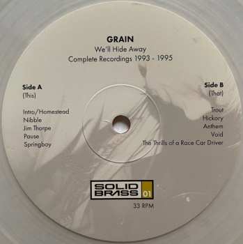 LP Grain: We'll Hide Away ∙ Complete Recordings 1993-1995 CLR | LTD