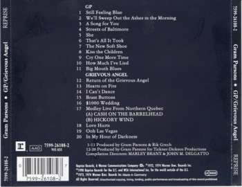 CD Gram Parsons: GP / Grievous Angel
