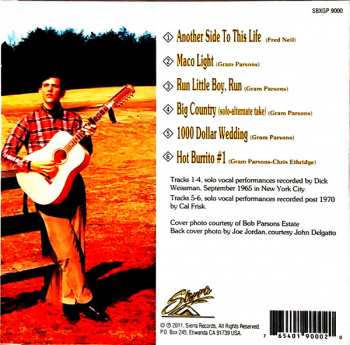 2CD/Box Set Gram Parsons: The Early Years Vol.1&2