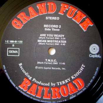 2LP Grand Funk Railroad: Mark, Don & Mel 1969-71