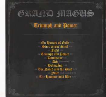 CD Grand Magus: Triumph And Power