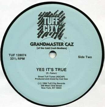 LP Grandmaster Caz: To All The Party People