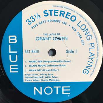 LP Grant Green: The Latin Bit