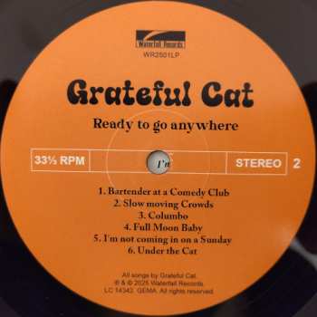 LP Grateful Cat: Ready To Go Anywhere