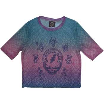 Merch Grateful Dead: Dámske Crop Top Dead Egyptian Gradient