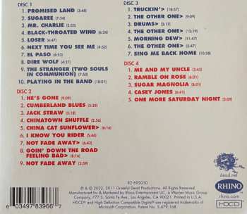 4CD The Grateful Dead: Lyceum Theatre London • England 5/26/72