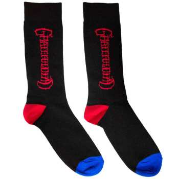 Merch Grateful Dead: Členkové ponožky Vertical Mono Logo Grateful Dead