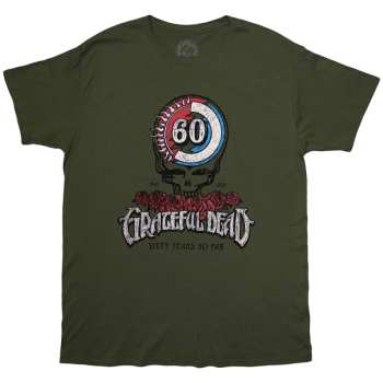 Merch Grateful Dead: Tričko 60th Roses