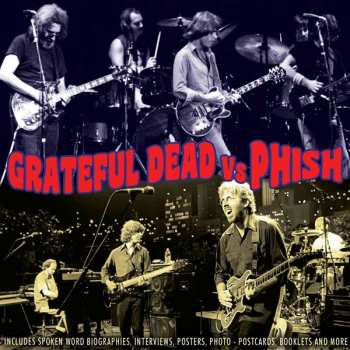 2CD The Grateful Dead: Grateful Dead Vs Phish - 2 CD Biography and Interview set includes booklets, rare photos and more.