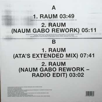 LP Grauzone: Raum