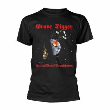 Merch Grave Digger: Tričko Heavy Metal Breakdown S