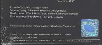 CD Grażyna Bacewicz: Violin Concerto No.3 • "Eternal Songs" Op.10