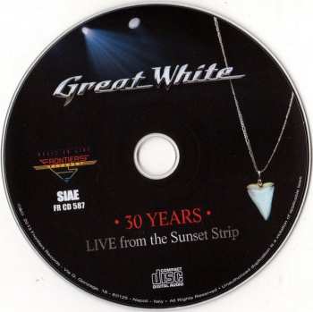 CD Great White: 30 Years - Live From The Sunset Strip