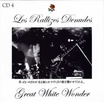 4CD/Box Set Les Rallizes Denudes: Great White Wonder