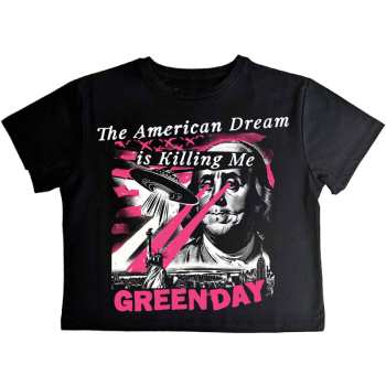 Merch Green Day: Dámske Crop Top American Dream