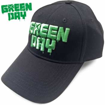 Merch Green Day: Šiltovka Dripping Logo Green Day