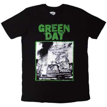 Merch Green Day: Tričko Riot Trio