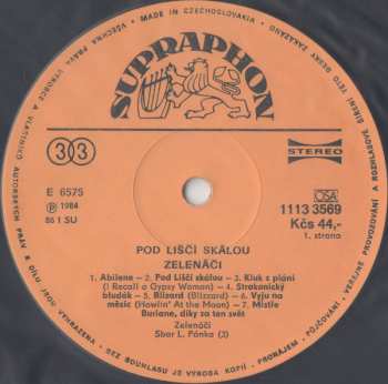 LP Greenhorns: Pod Liščí Skálou