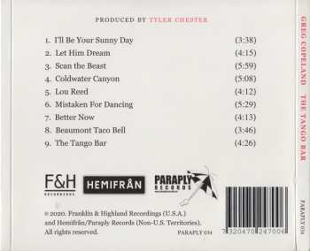 CD Greg Copeland: The Tango Bar